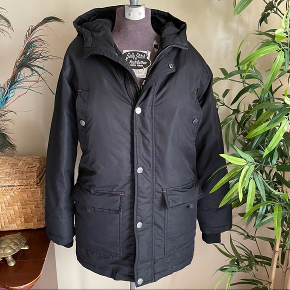 MICHAEL KORS Boys Black Winter Coat Sz 10-12
